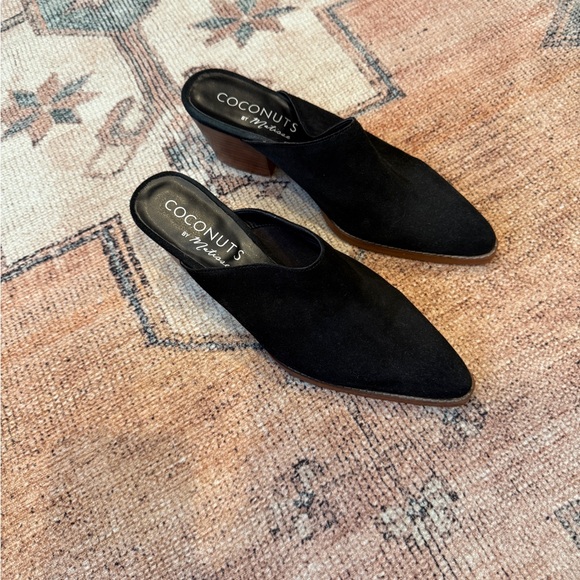 Coconuts by, Matisse. Black suede mule. 9.5. From Anthropologie. Barely worn! - Picture 2 of 4